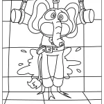 coloriage Bubba Bubbaphant pour enfant à imprimer