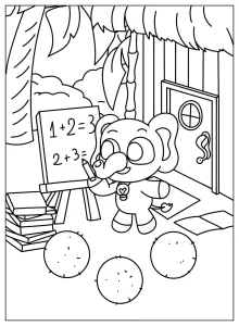 coloriage Bubba Bubbaphant gratuit en ligne