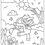 coloriage Bubba Bubbaphant à imprimer pour enfant de 2 ans