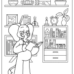 coloriage Bubba Bubbaphant et decoupage a imprimer gratuit