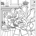 coloriage Bubba Bubbaphant d