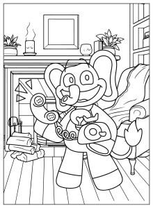 coloriage Bubba Bubbaphant d