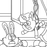 coloriage Craftycorn pour enfant à imprimer