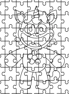 coloriage Craftycorn pour enfant de 10 ans