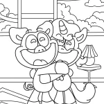 télécharger coloriage Craftycorn gratuit