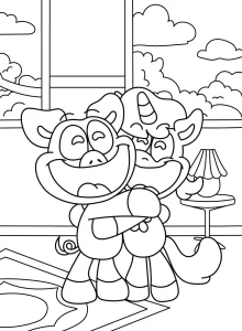 télécharger coloriage Craftycorn gratuit