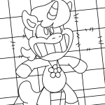 coloriage Craftycorn a imprimer