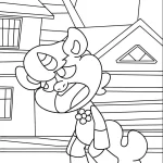 coloriage Craftycorn a dessiner et imprimer