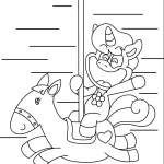 coloriage Craftycorn à imprimer pdf