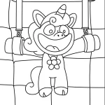 coloriage Craftycorn à imprimer pour enfant de 10 ans