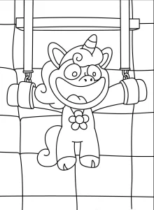 coloriage Craftycorn à imprimer pour enfant de 10 ans