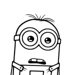 coloriage Despicable Me 4 à imprimer pour enfant de 7 ans
