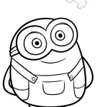 coloriage Despicable Me 4 à imprimer pour enfant de 6 ans