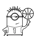 coloriage Despicable Me 4 à imprimer gratuitement