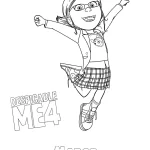 imprimer coloriage Despicable Me 4