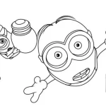 coloriage Despicable Me 4 pour enfant gratuit
