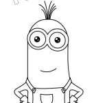 imprimer coloriage Despicable Me 4 gratuit