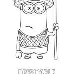 coloriage Despicable Me 4 et découpage à imprimer