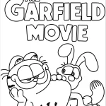 coloriage Garfield pour enfants