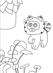 coloriage Garfield gratuit en ligne