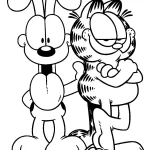 coloriage Garfield pour enfant à imprimer