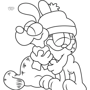 coloriage Garfield et dessins