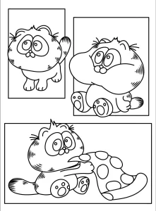 coloriage Garfield en ligne