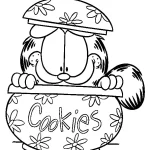 coloriage Garfield et dessin a imprimer