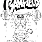 coloriage Garfield en ligne