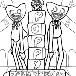 coloriage Huggy Wuggy en ligne