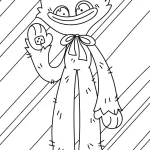 coloriage Huggy Wuggy en ligne pour enfant