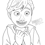 coloriage Inside Out 2 gratuit pour enfants