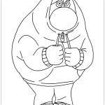 coloriage Inside Out 2 gratuit a imprimer