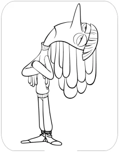 coloriage Inside Out 2 à imprimer pdf gratuit