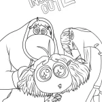 coloriage Inside Out 2 et dessin a imprimer