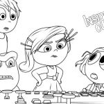 coloriage Inside Out 2 a dessiner en ligne