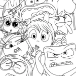 coloriage Inside Out 2 gratuit a imprimer