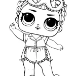 télécharger coloriage LOL Surprise gratuit