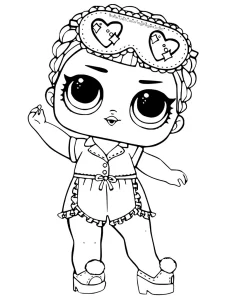 télécharger coloriage LOL Surprise gratuit