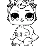 coloriage LOL Surprise a telecharger