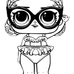 coloriage LOL Surprise à imprimer pdf gratuit