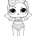 imprimer coloriage LOL Surprise gratuit
