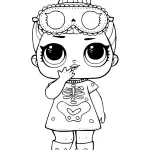 coloriage LOL Surprise à imprimer pour enfant de 10 ans