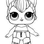 coloriage LOL Surprise pour primaire