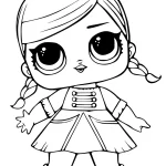 coloriage LOL Surprise à imprimer gratuitement pdf