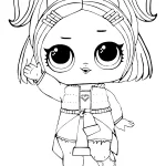 télécharger coloriage LOL Surprise gratuit