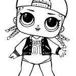 coloriage LOL Surprise à imprimer