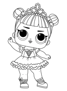 coloriage LOL Surprise d
