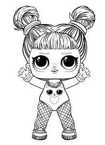 image pour coloriage LOL Surprise enfant