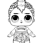 coloriage LOL Surprise gratuit a imprimer